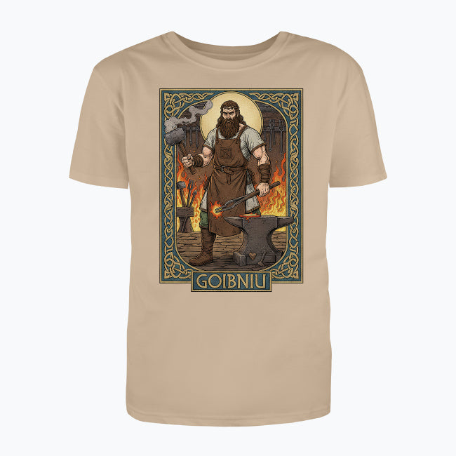 T-shirt męski z nadrukiem - Goibniu - Mitilogia celtycka