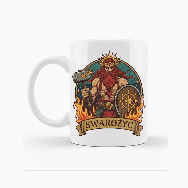 Kubek z nadrukiem - Swarożyc - Mitologia słowiańska