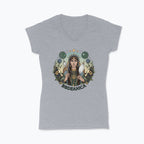 Koszulka damska V-neck - Rodzanica - Mitologia słowiańska