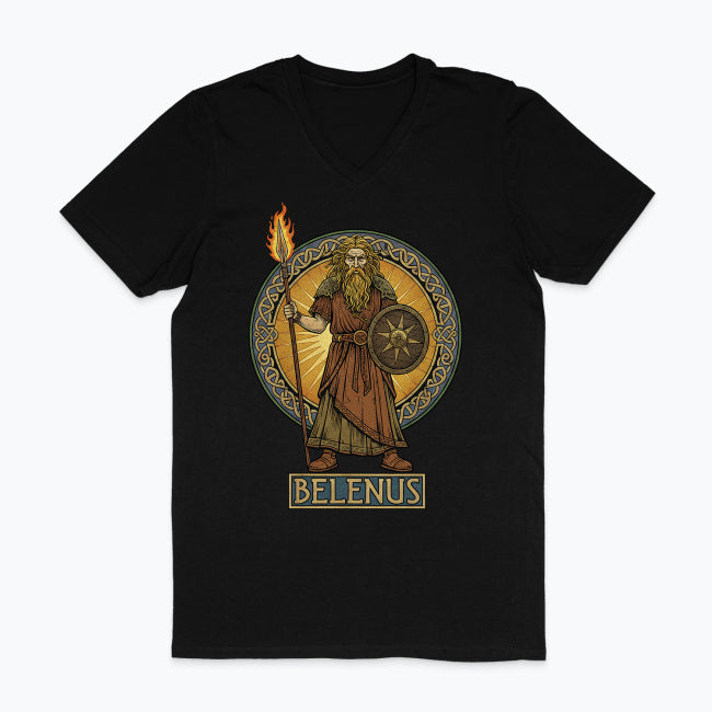 Męska koszulka V-neck - Belenus- Mitologia celtycka