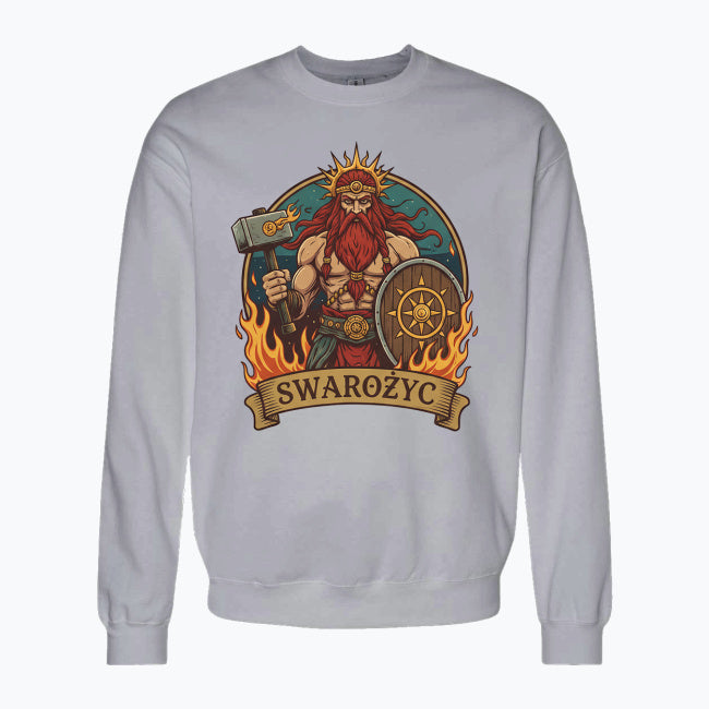 Bluza męska z nadrukiem - Swarożyc - Mitologia słowiańska