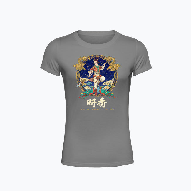 Koszulka z nadrukiem - A Xiang Immortal Maiden - Mitologia japońska