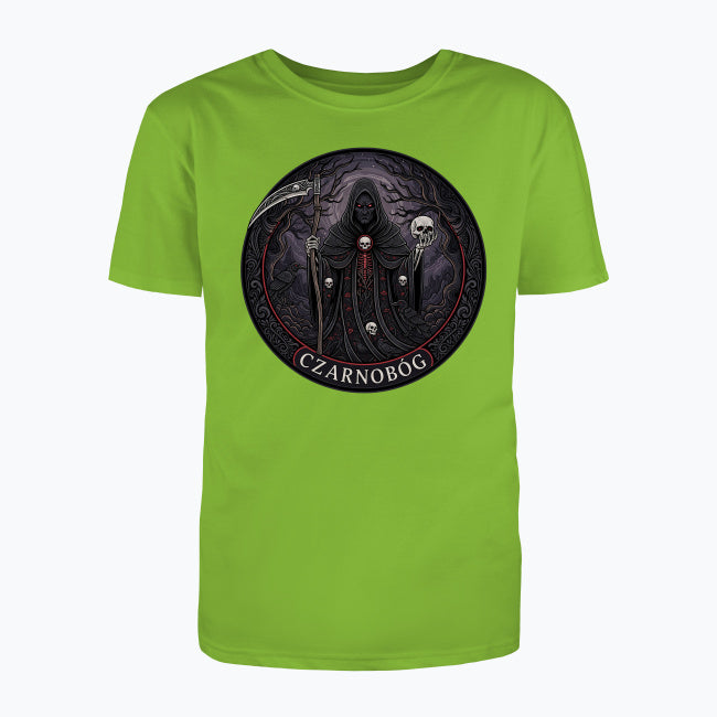 T-shirt męski z nadrukiem - Czarnbóg - Mitologia słowiańska