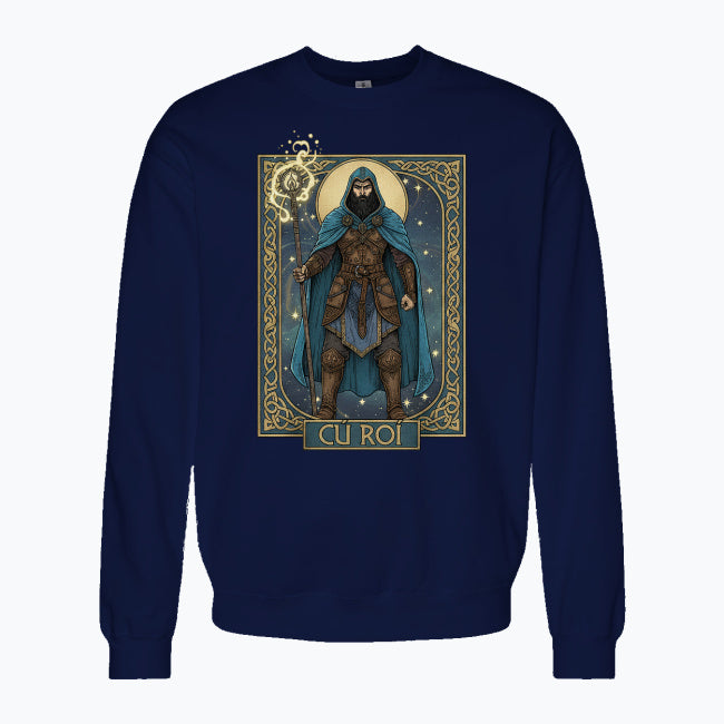 Bluza męska z nadrukiem - Cu Roi - Mitologia celtycka