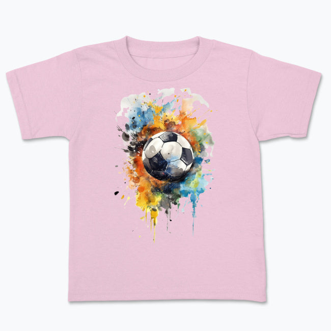 T-shirt dziecięcy - Piłka w kolorach