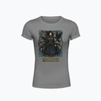 T-shirt damski z nadrukiem - Morrigan - Mitologia celtycka