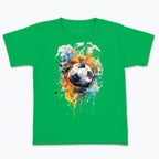 T-shirt dziecięcy - Piłka w kolorach