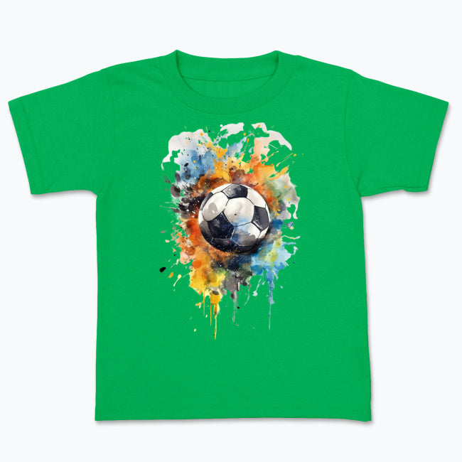 T-shirt dziecięcy - Piłka w kolorach