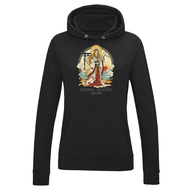Damska bluza z kapturem - Amateraus - Mitologia japońska