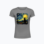 T-shirt z nadrukiem - Kot van Gogha