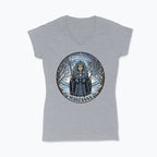 Koszulka damska V-neck - Marzanna - Mitologia słowiańska