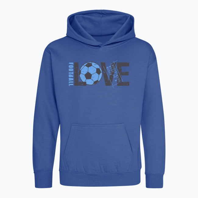 Bluza dziecięca z kapturem - Love football