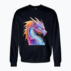 Bluza damska - Kolorowy smok