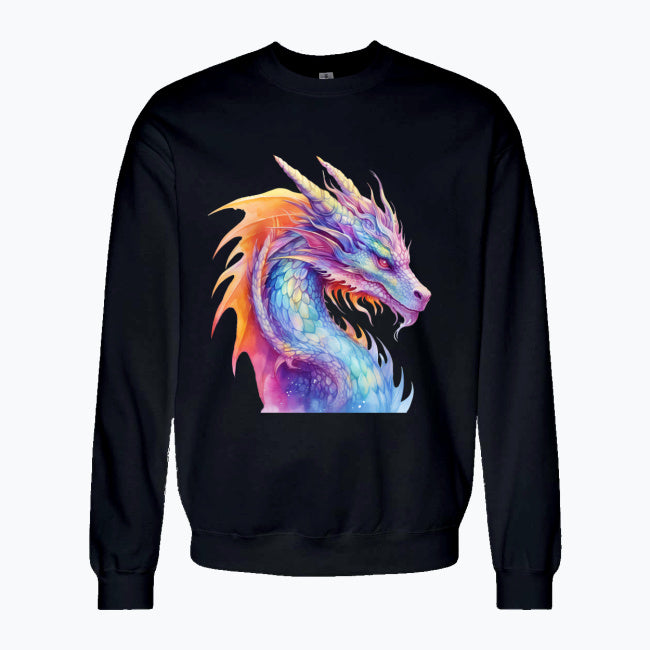 Bluza damska - Kolorowy smok