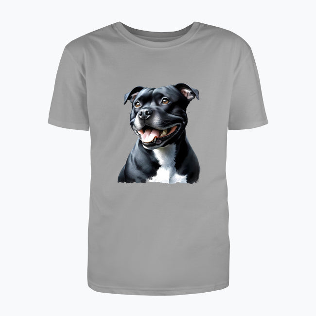 Koszulka męska z nadrukiem - Staffordshire Bull Terrier