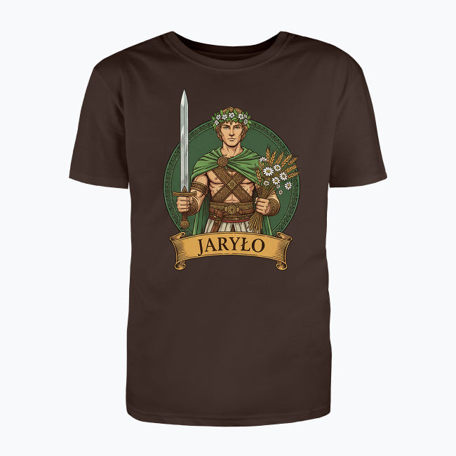 T-shirt męski z nadrukiem - Jaryło - Mitologia słowiańska