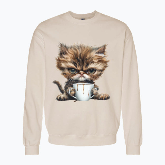 Bluza damska - Pan Mruczek Kawosz