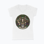 Koszulka damska V-neck - Dziewanna - Mitologia słowiańska