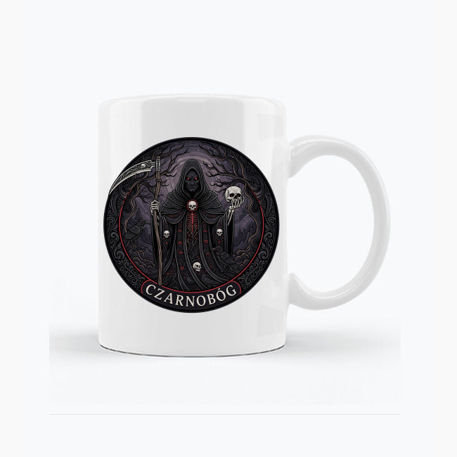 Kubek z nadrukiem - Czarnobóg - Mitologia słowiańska
