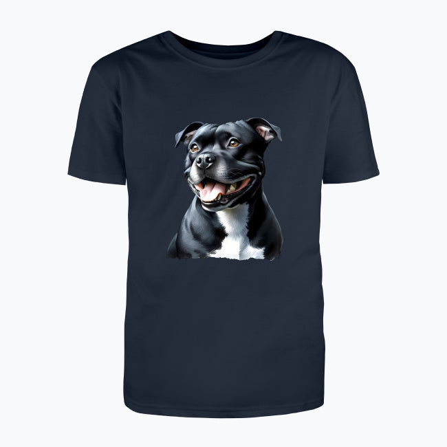 Koszulka męska z nadrukiem - Staffordshire Bull Terrier