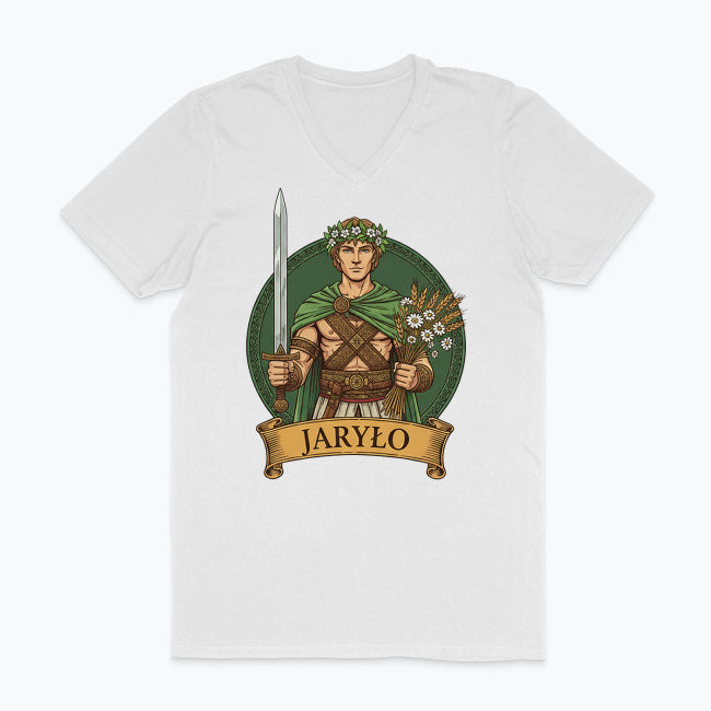 Męska koszulka V-neck - Jaryło - Mitologia słowiańska