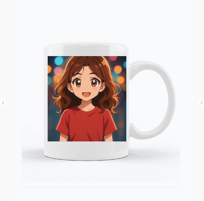 Kubek personalizowany z własnym nadrukiem w stylu kultowej apońskiej animacji