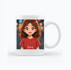 Kubek personalizowany z własnym nadrukiem w stylu kultowej japońskiej animacji