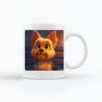 Kubek personalizowany z własnym nadrukiem w stylu bajkowej animacji