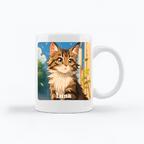 Kubek personalizowany z własnym nadrukiem w stylu komiksu