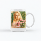 Kubek personalizowany z własnym nadrukiem w stylu malarstwa akwarelowego