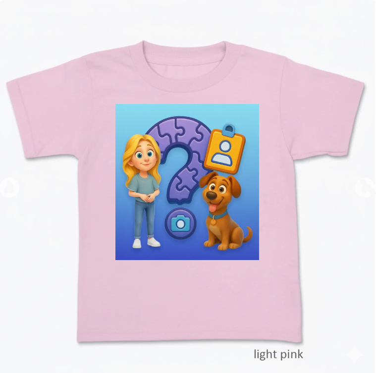 Koszulka dziecięca personalizowana z własnym nadrukiem w stylu popularnej animacji
