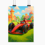 Plakat personalizowany z własnym nadrukiem w stylu animacji 3D