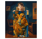 Ręcznik szybkoschnący personalizowany z własnym nadrukiem w stylu malarstwa Picassa