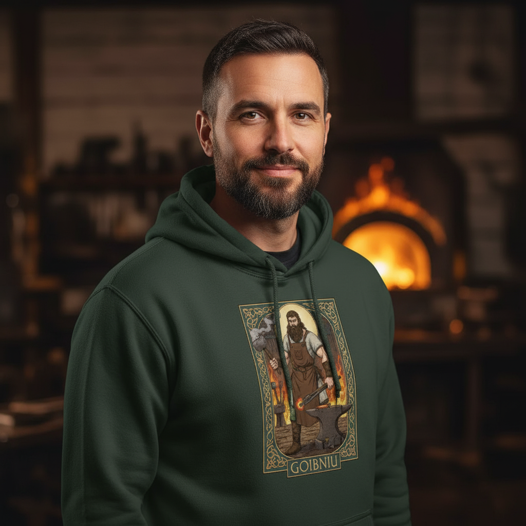 Bluza męska z kapturem - Goibniu - Mitilogia celtycka
