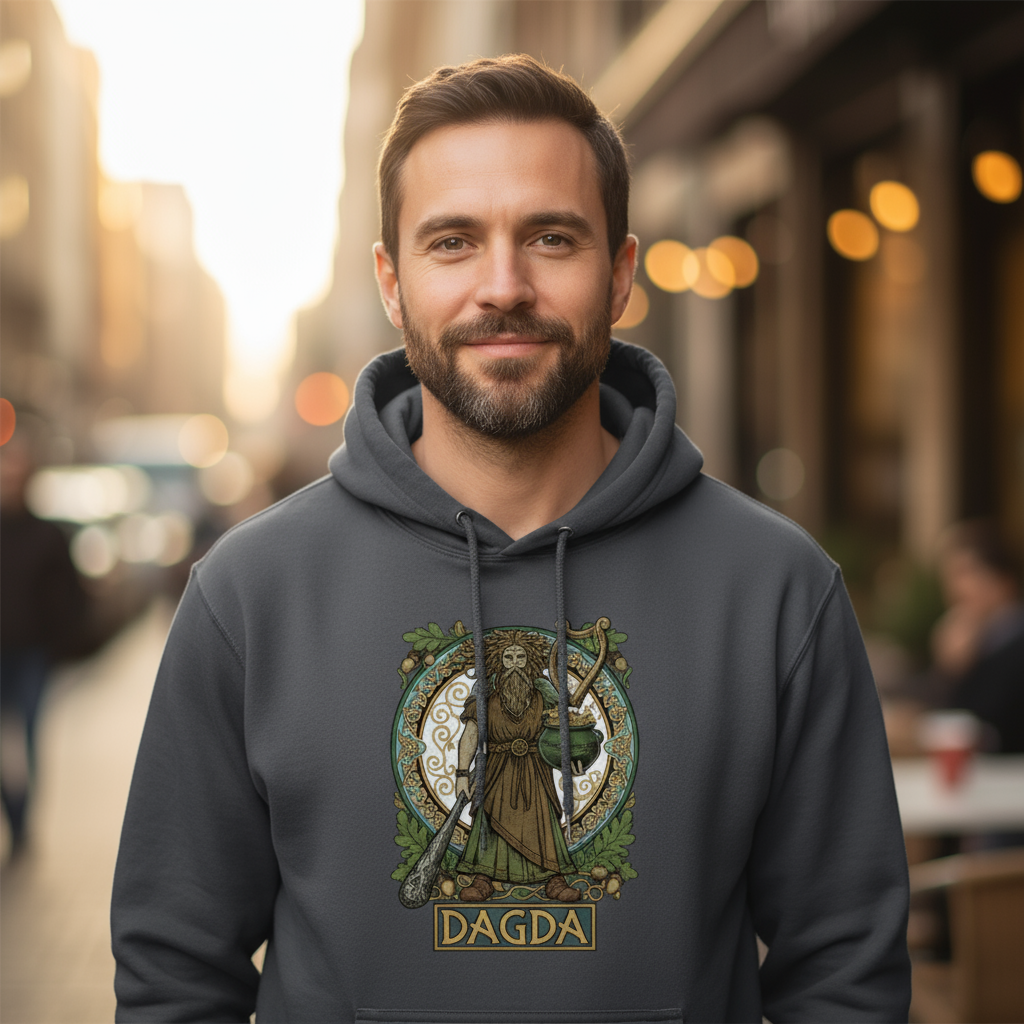 Bluza męska z kapturem - Dagda - Mitologia celtycka