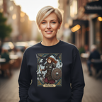Bluza damska z nadrukiem - Macha - Mitologia celtycka