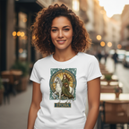 Koszulka damska z nadrukiem - Epona - Mitologia celtycka