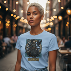 T-shirt damski z nadrukiem - Morrigan - Mitologia celtycka