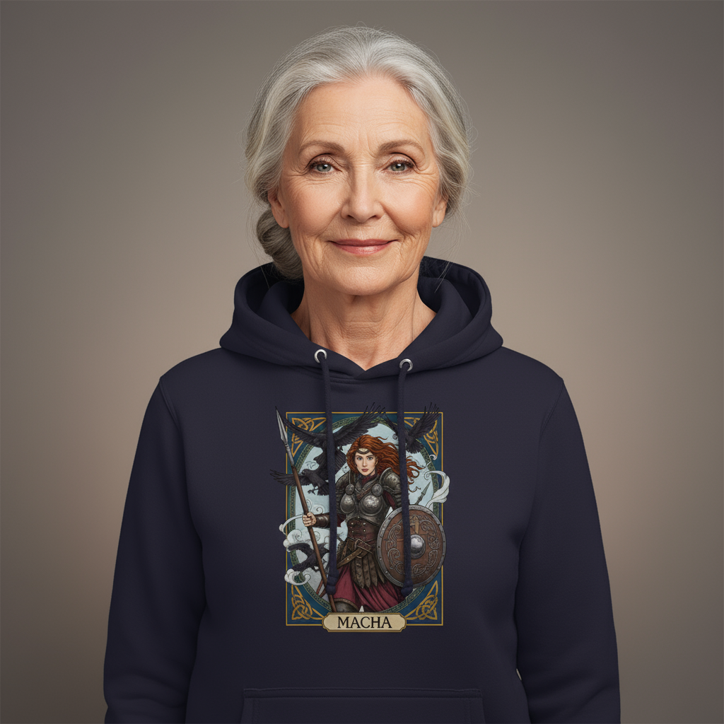 Damska bluza z kapturem - Matcha - Mitologia celtycka