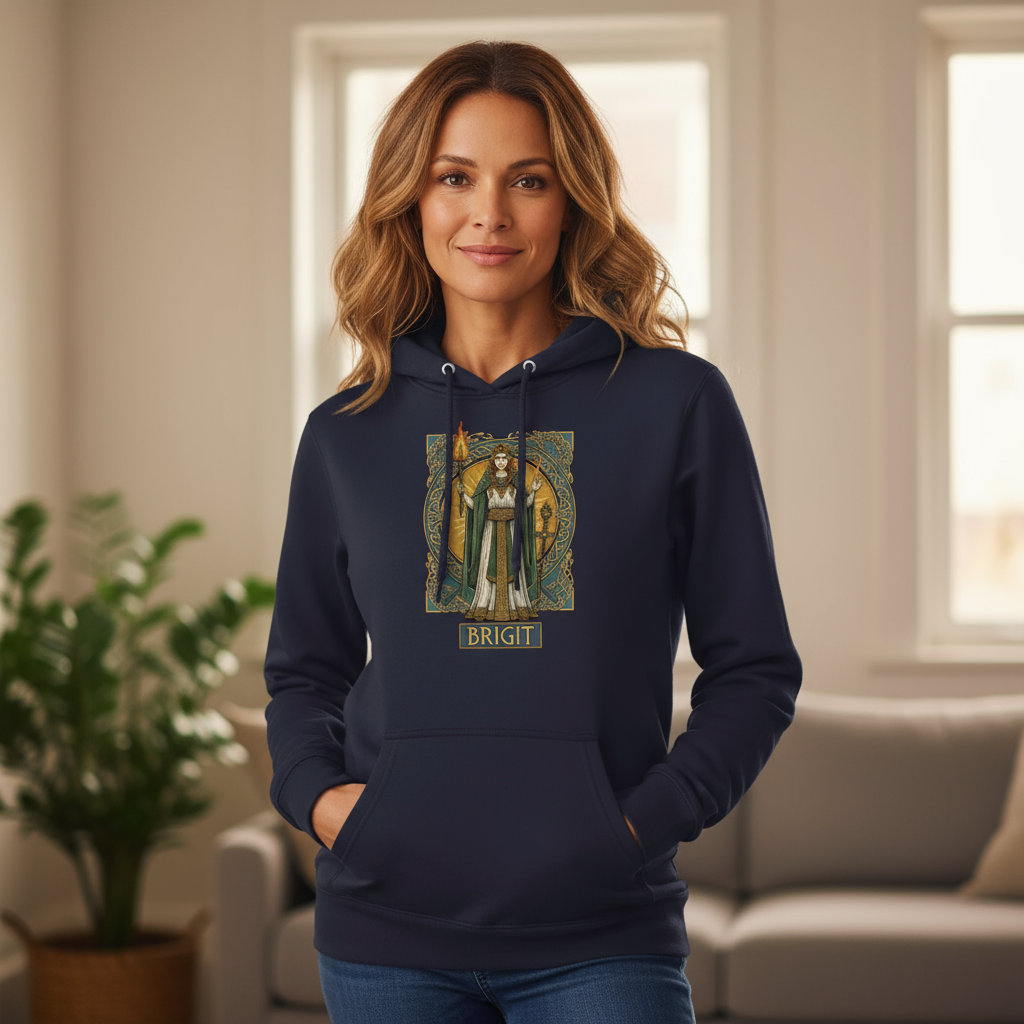 Damska bluza z kapturem - Brigit - Mitologia celtycka