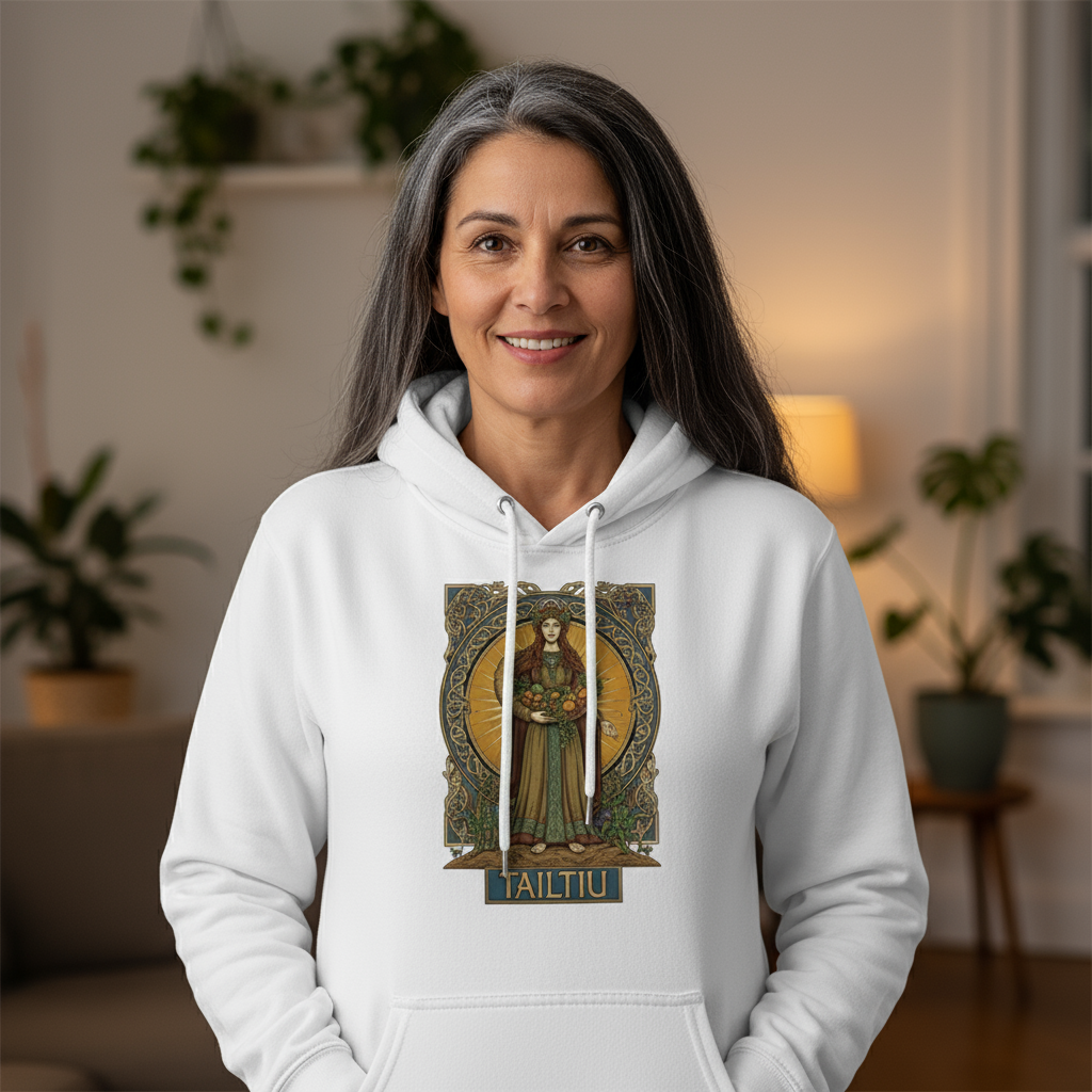 Damska bluza z kapturem - Tailtiu - Mitologia celtycka