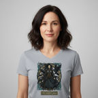 Koszulka damska V-neck - Morrigan - Mitologia celtycka