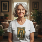 Koszulka damska V-neck - Birgit - Mitologia celtycka