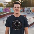 T-shirt męski z nadrukiem - Czarnbóg - Mitologia słowiańska