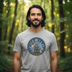 T-shirt męski z nadrukiem - Perun - Mitologia słowiańska