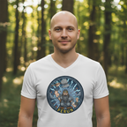 Męska koszulka V-neck - Perun - Mitologia słowiańska