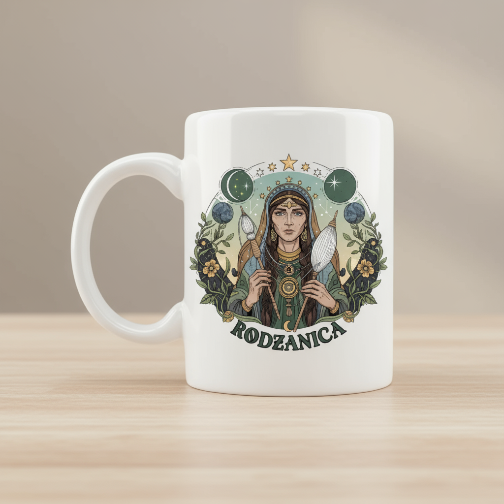 Kubek z nadrukiem - Rodzanica - Mitologia słowiańska