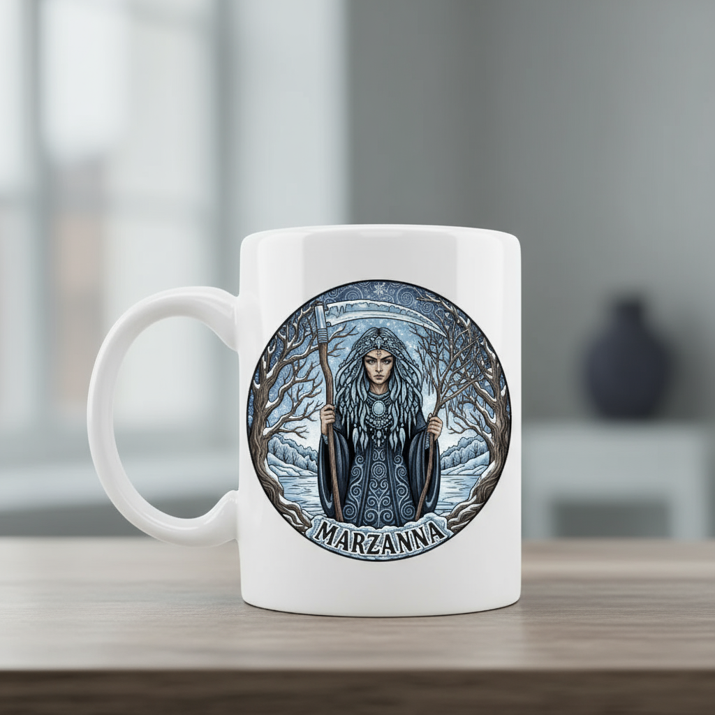 Kubek z nadrukiem - Marzanna - Mitologia słowiańska