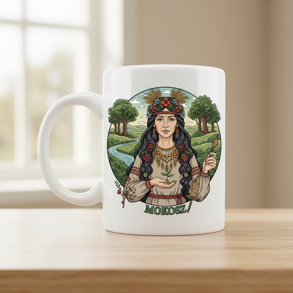 Kubek z nadrukiem - Mokosz - Mitologia słowiańska
