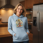 Damska bluza z kapturem - Amateraus - Mitologia japońska